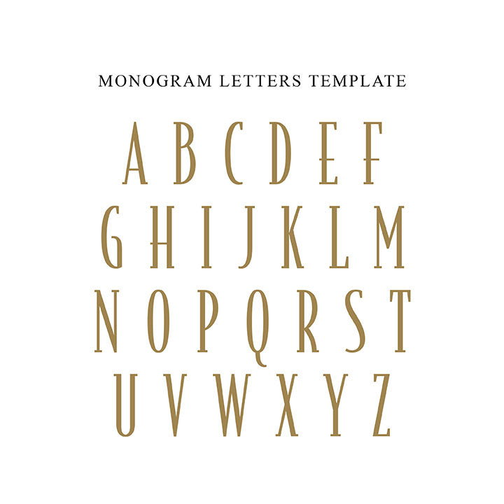 monogram letters