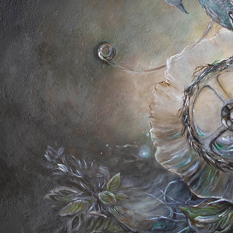 Dark Fairytale Steampunk Bird