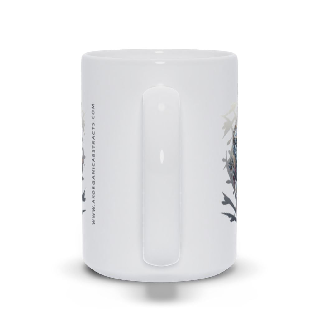 Whimsical Squirrel Coffee Mug - Cute Mug - Tea and Coffee Mug drinkware AK Organic Abstracts