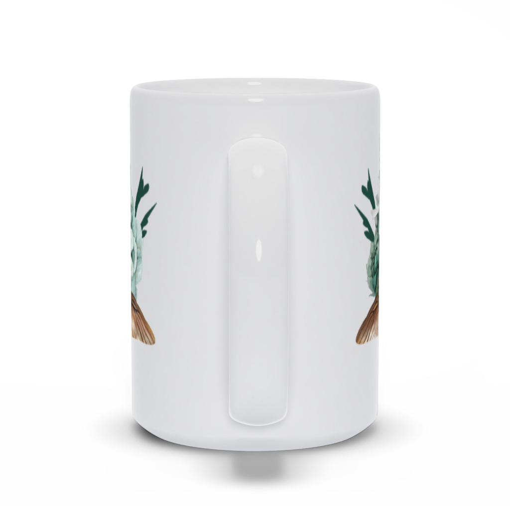 Personalized Coffee Mug with Steampunk Beetle