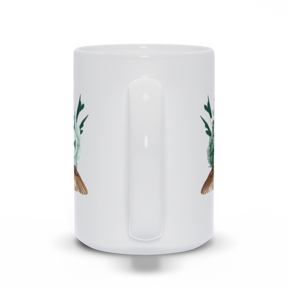 Personalized Coffee Mug with Steampunk Beetle