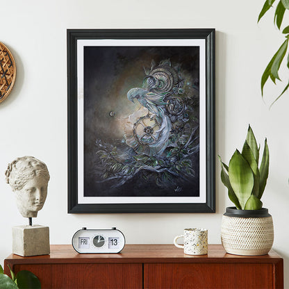 Dark Fairytale Steampunk Bird