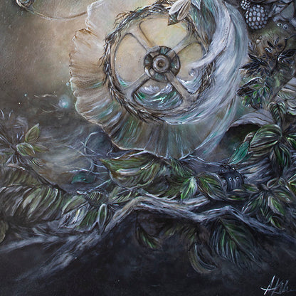 Dark Fairytale Steampunk Bird