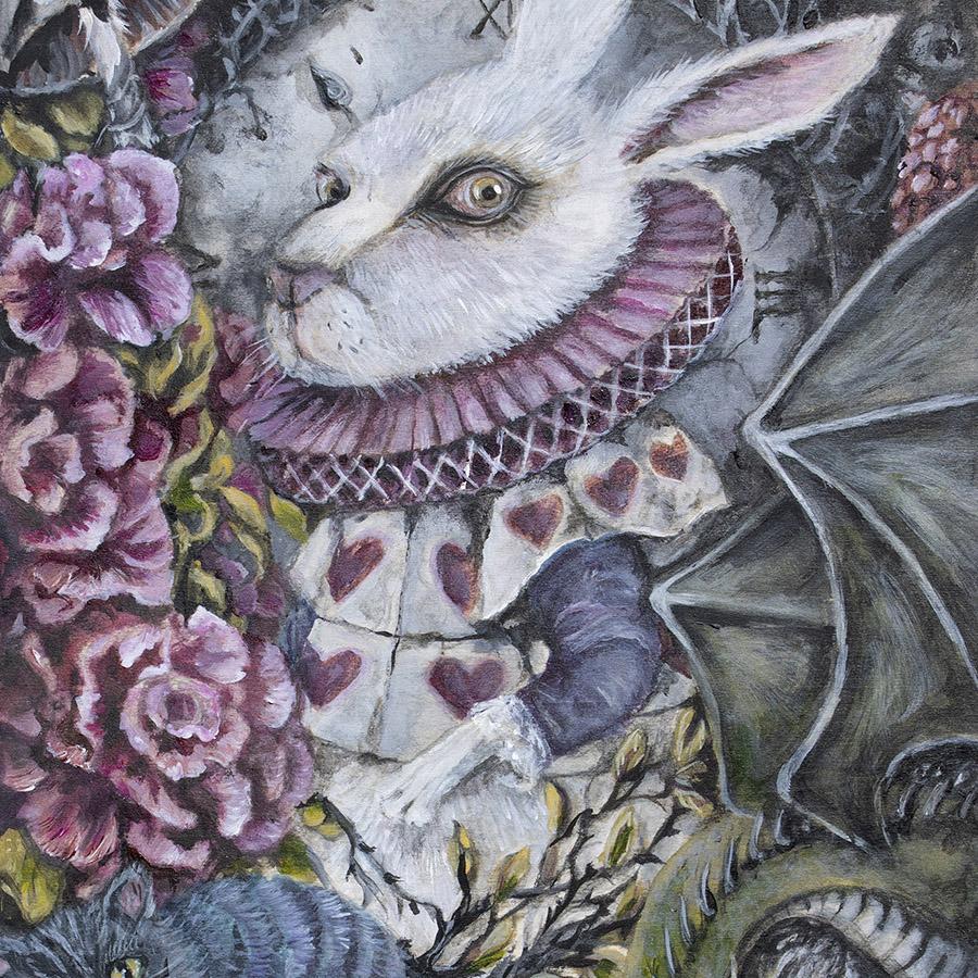 How To Draw White Rabbit Alice In Wonderland
