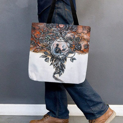 Gothic Fairytale Tote tote AK Organic Abstracts 