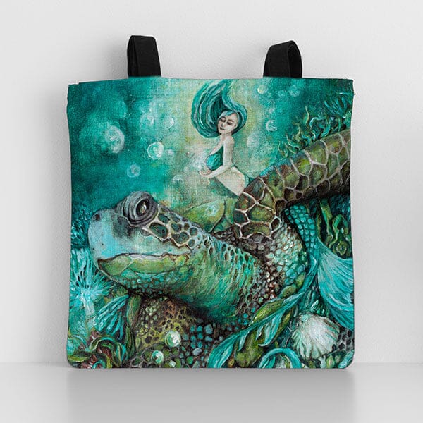 Durable bag with woven handles