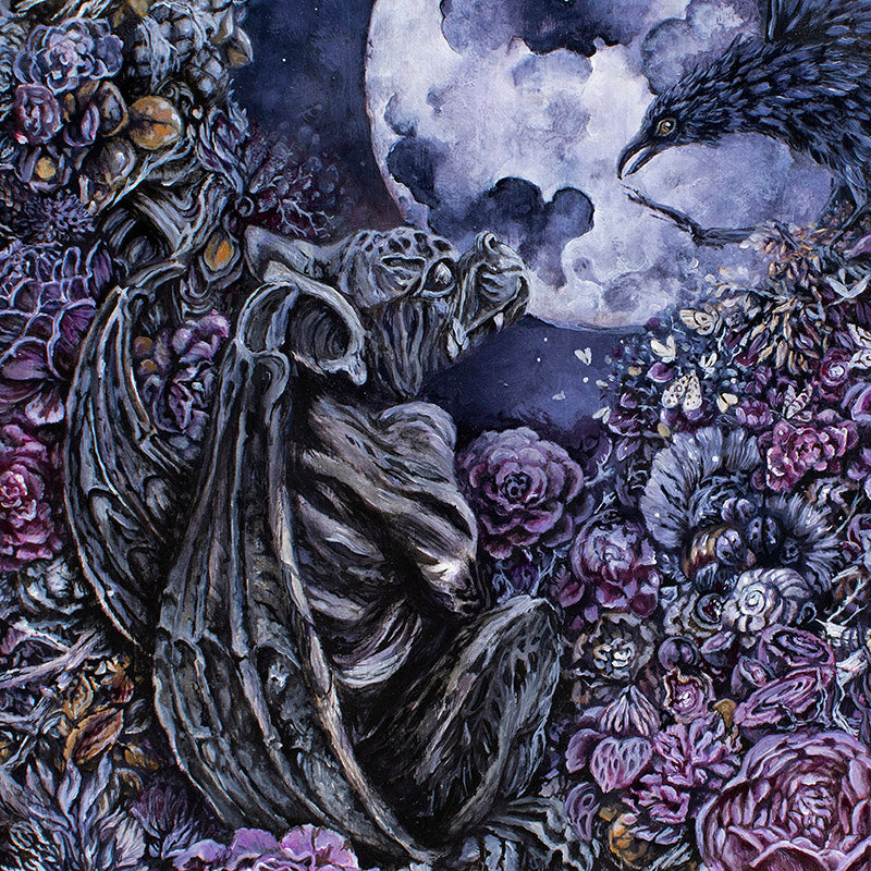 Moon, Raven and Gargoyle