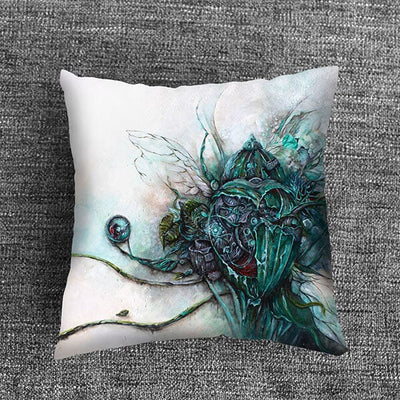 Steampunk Beetle Outdoor Pillow pillow AK Organic Abstracts 